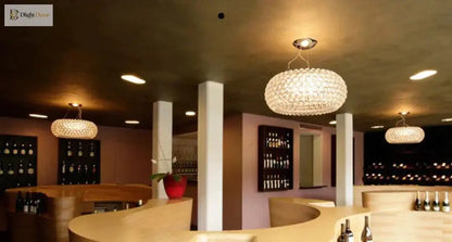 Modern Glass Chandelier | Modern Dining Room Lighting