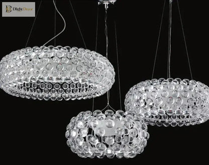 Modern Glass Chandelier | Modern Dining Room Lighting