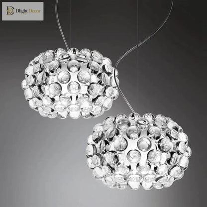 Modern Glass Chandelier | Modern Dining Room Lighting
