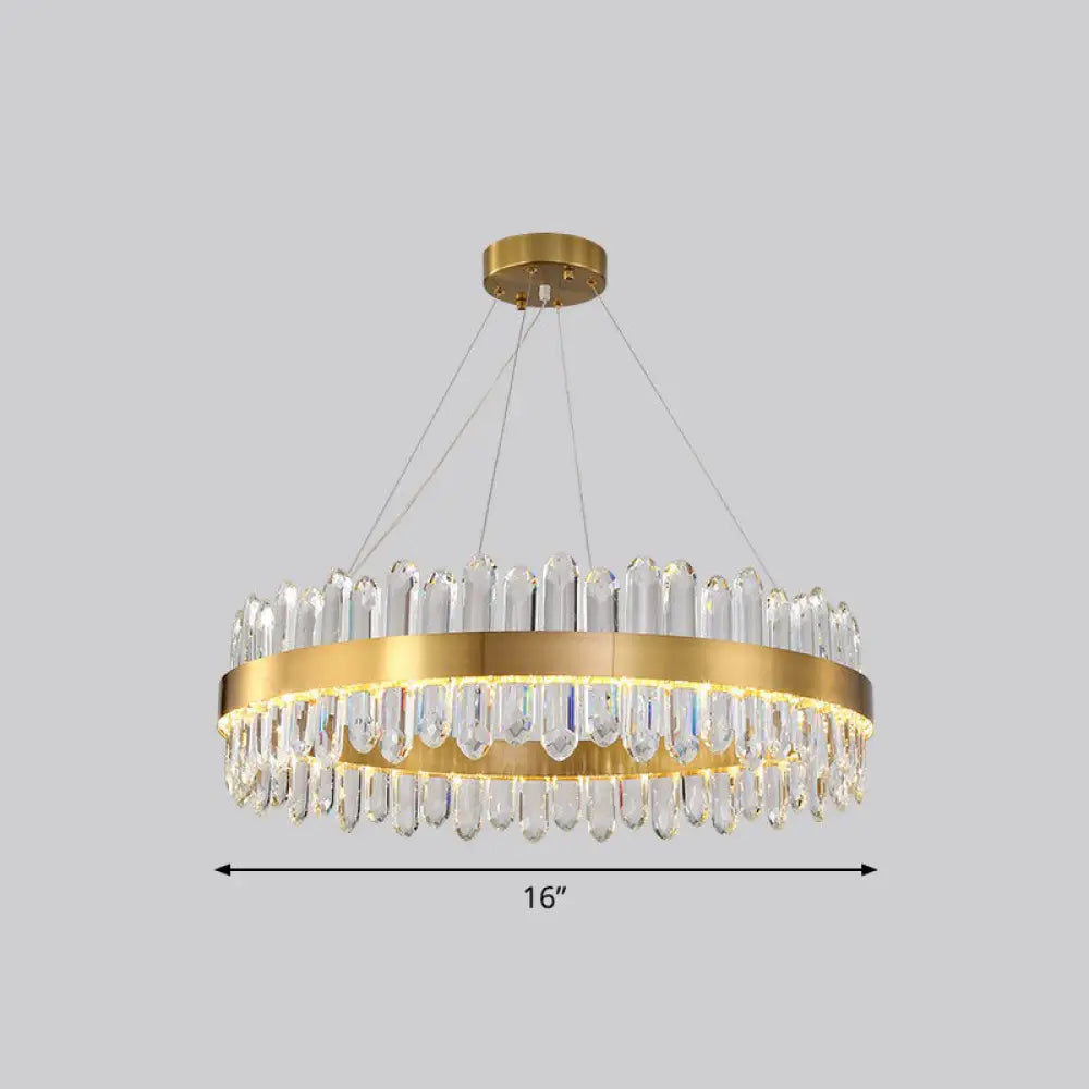 Modern Gold Chandelier | Dining &amp; Kitchen Lighting