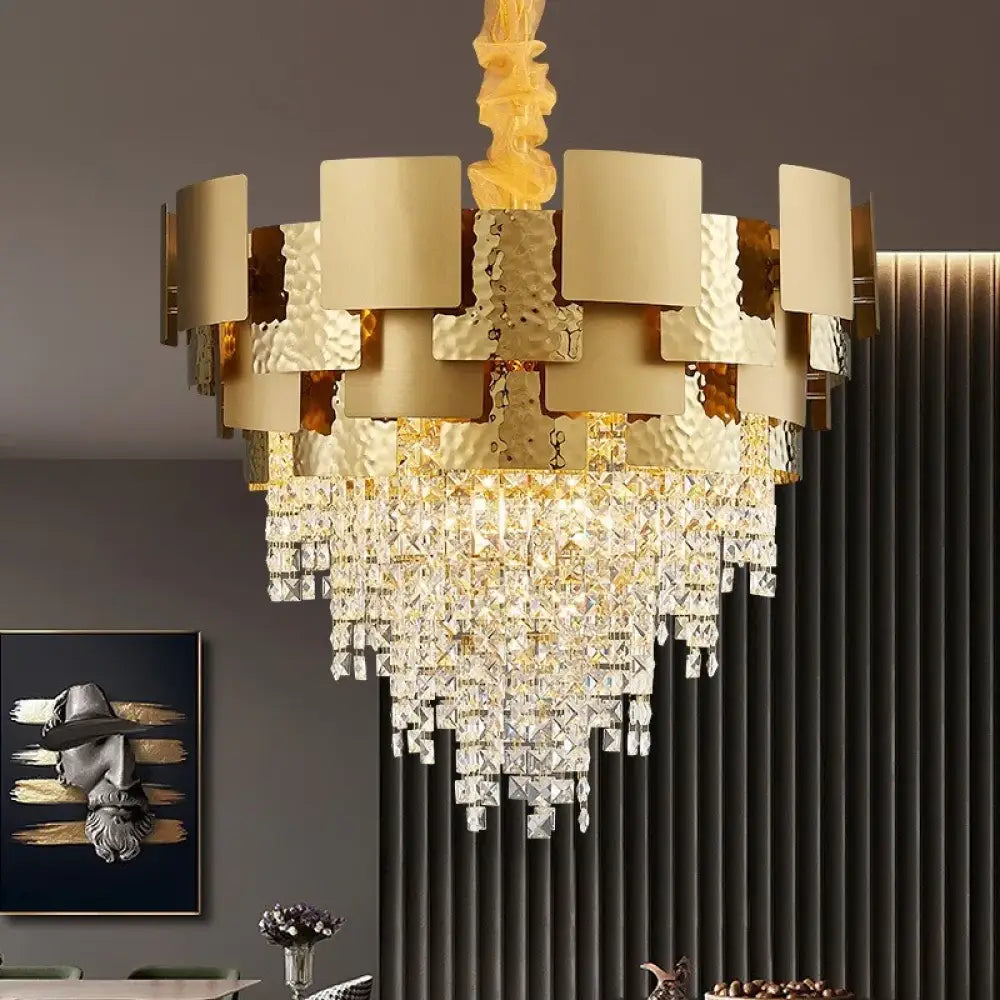Modern Gold Chandelier | Dining Room Home Lighting