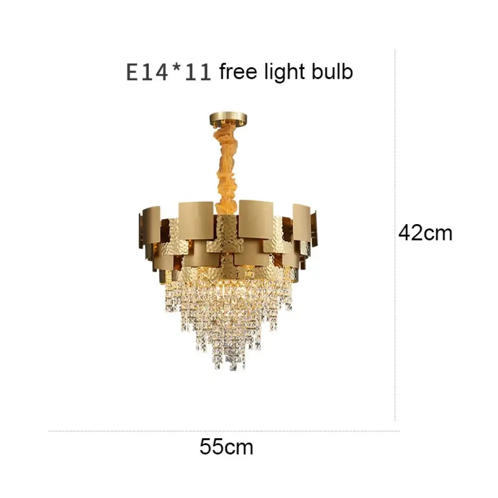 Modern Gold Chandelier | Dining Room Home Lighting