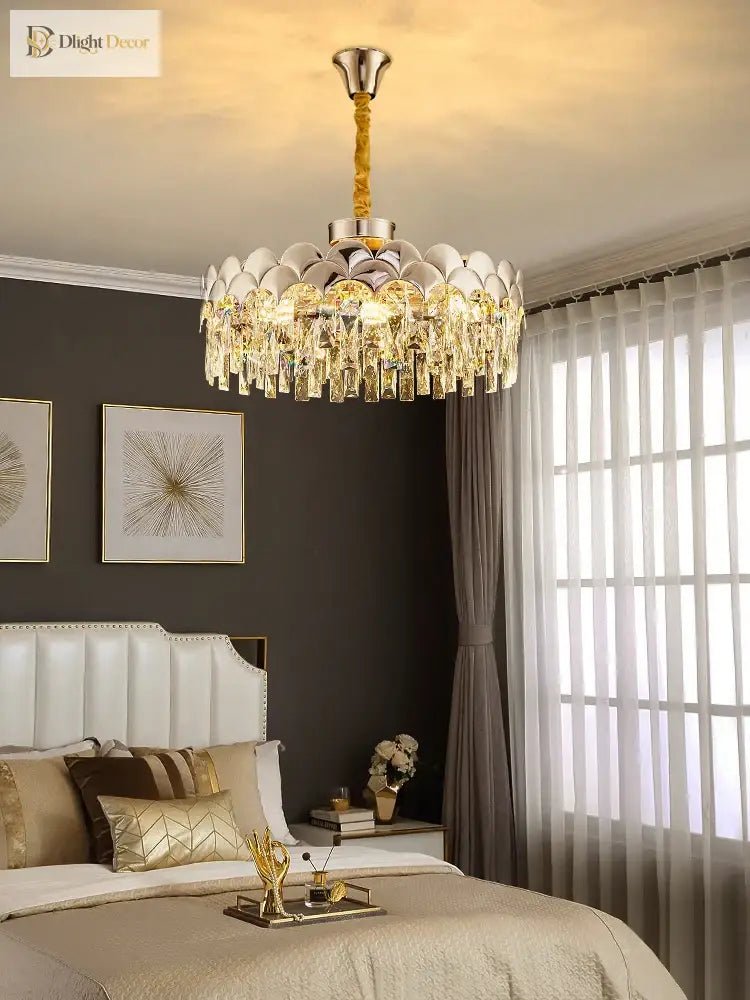 Modern Gold Chandelier | Modern Dining Room Lighting