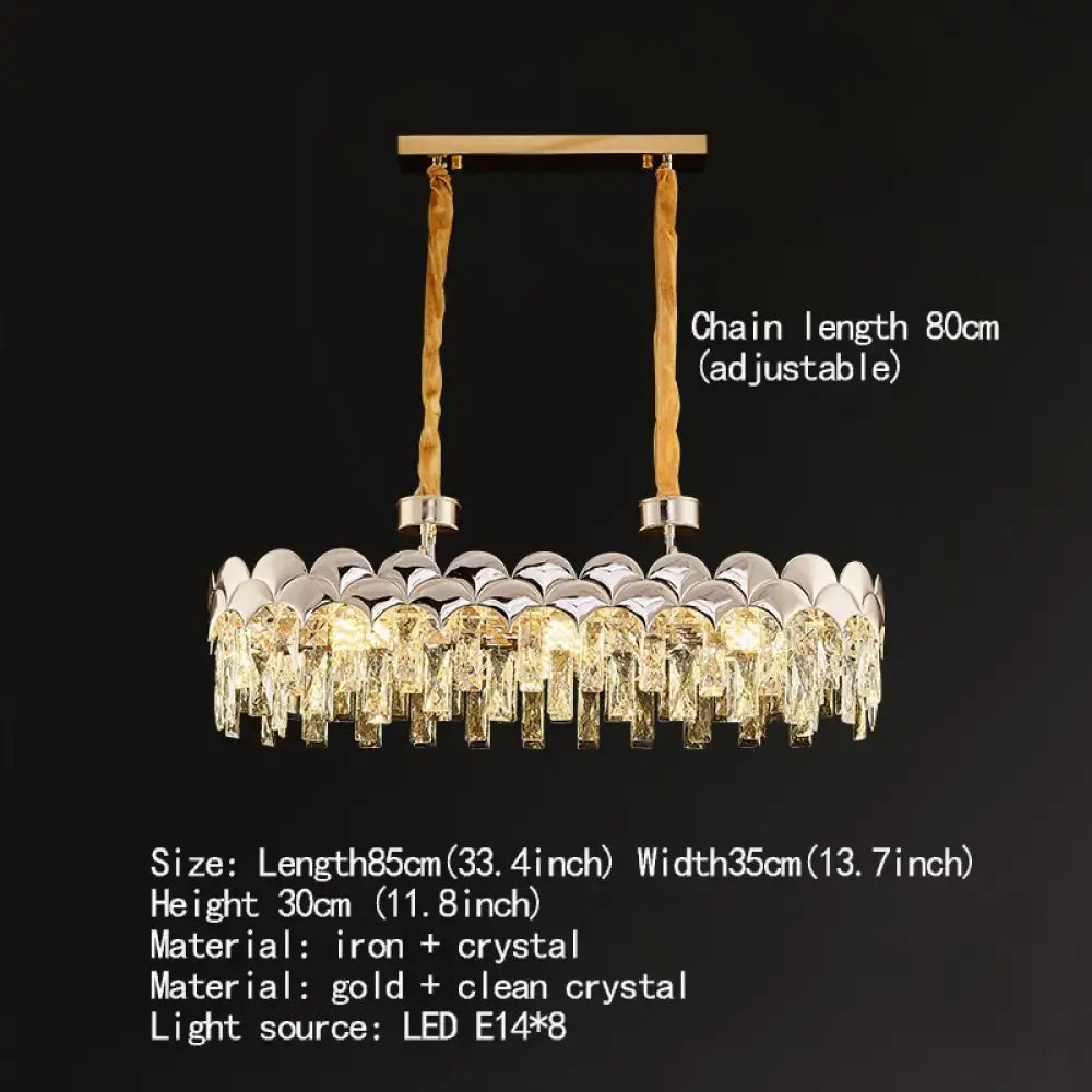 Modern Gold Chandelier | Modern Dining Room Lighting