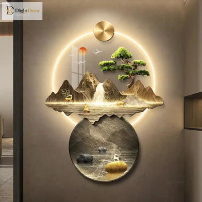 Modern LED Wall Art Light | Hallway &amp; Entry Home Lighting