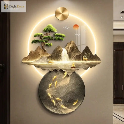 Modern LED Wall Art Light | Hallway &amp; Entry Home Lighting