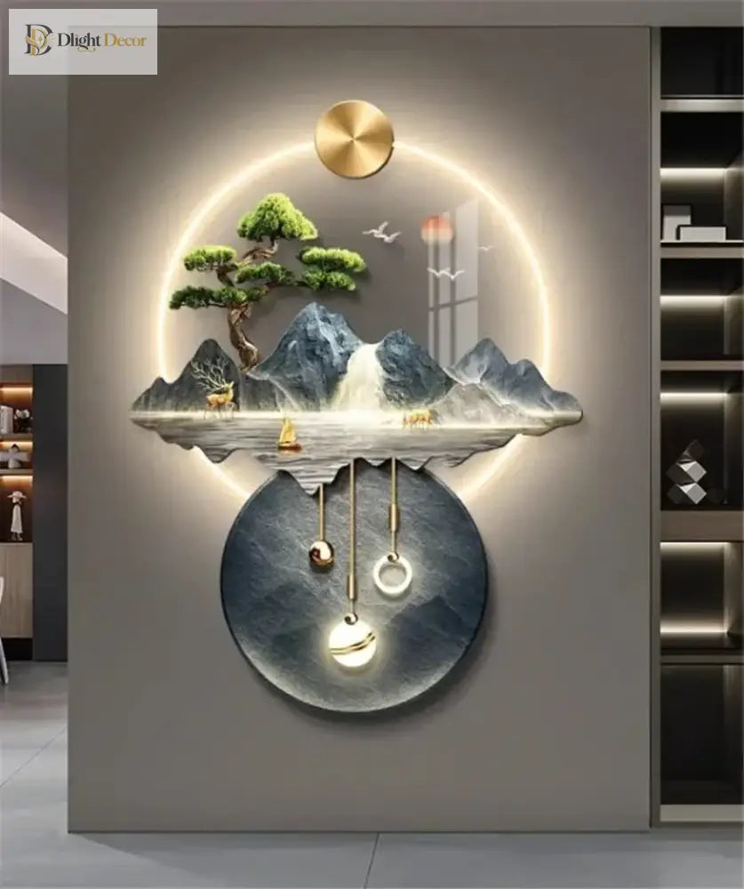 Modern LED Wall Art Light | Hallway &amp; Entry Home Lighting