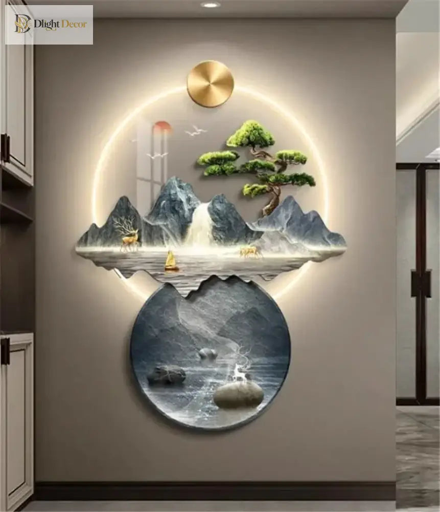 Modern LED Wall Art Light | Hallway &amp; Entry Home Lighting