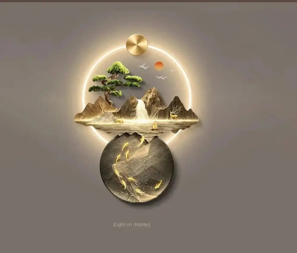 Modern LED Wall Art Light | Hallway &amp; Entry Home Lighting