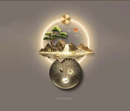 Modern LED Wall Art Light | Hallway &amp; Entry Home Lighting