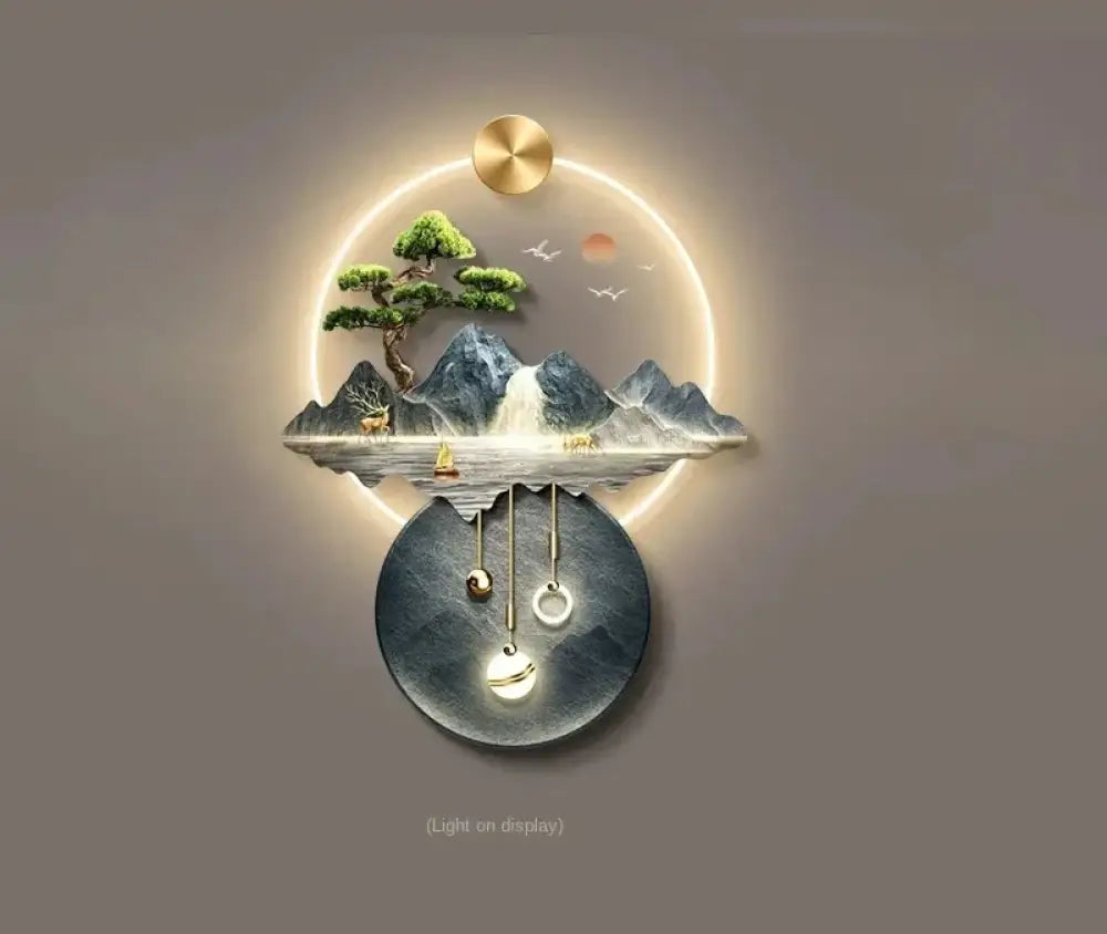 Modern LED Wall Art Light | Hallway &amp; Entry Home Lighting