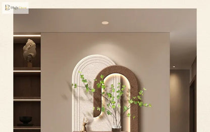 Modern LED Wall Art Light | Modern Hallway &amp; Entry Lighting