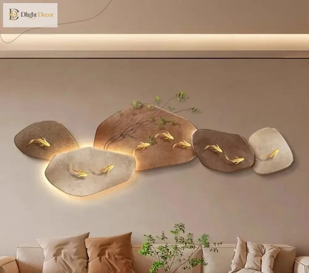 Modern LED Wall Art Light | Modern Interior Lighting
