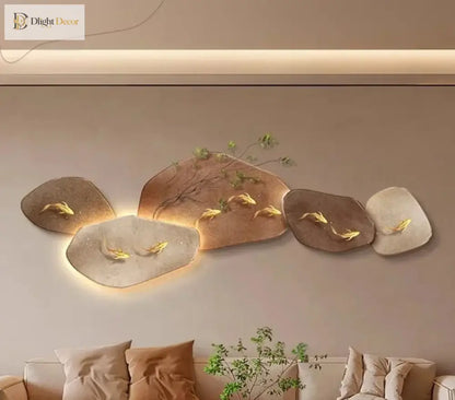 Modern LED Wall Art Light | Modern Interior Lighting