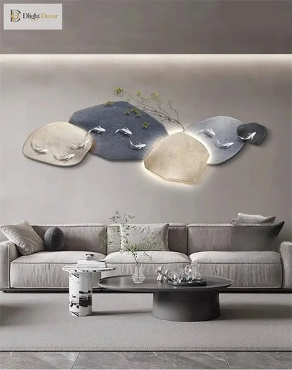 Modern LED Wall Art Light | Modern Interior Lighting