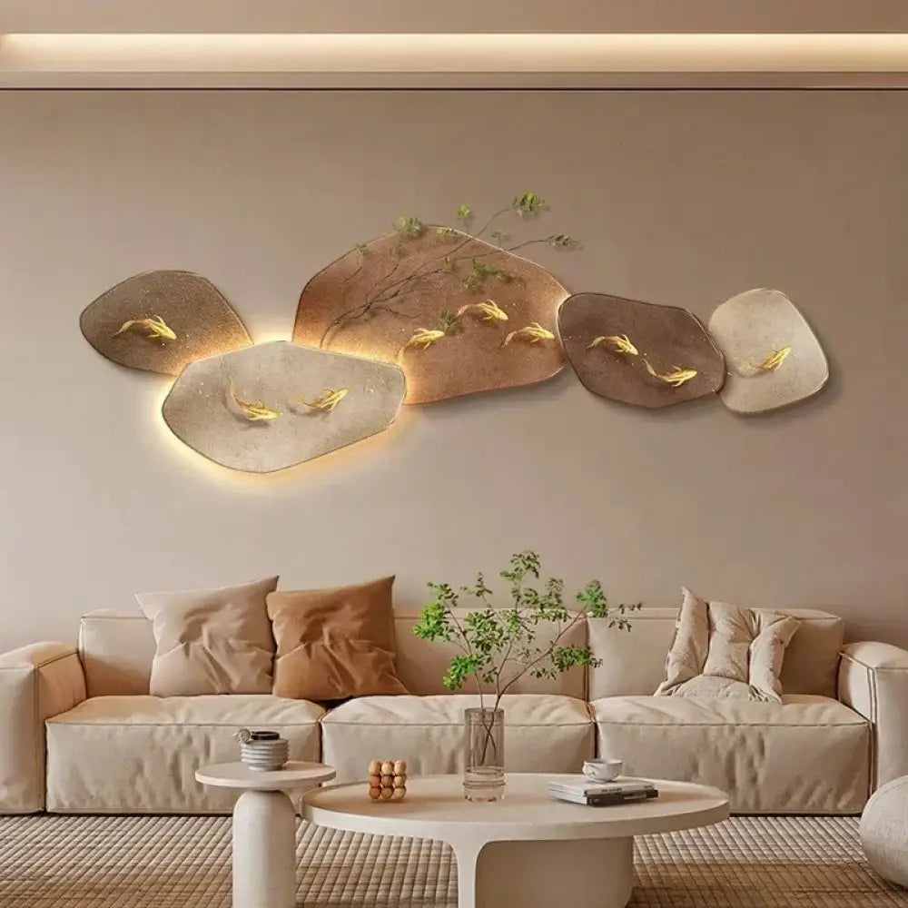 Modern LED Wall Art Light | Modern Interior Lighting