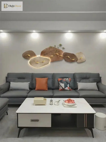 Modern LED Wall Art Light | Modern Interior Lighting