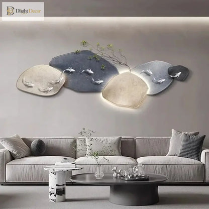Modern LED Wall Art Light | Modern Interior Lighting