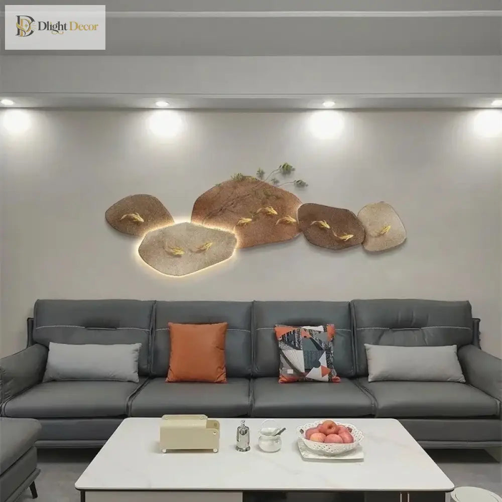 Modern LED Wall Art Light | Modern Interior Lighting
