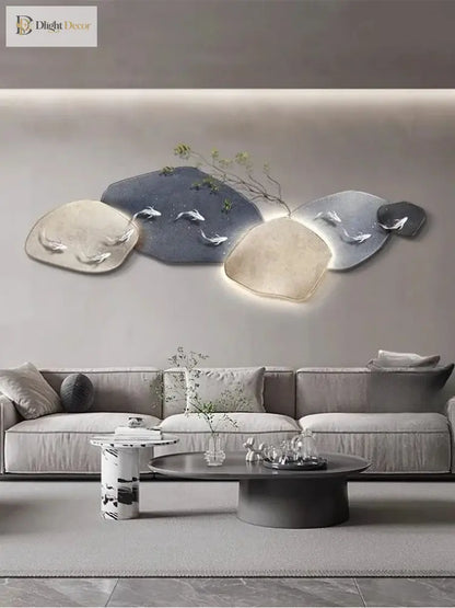 Modern LED Wall Art Light | Modern Interior Lighting