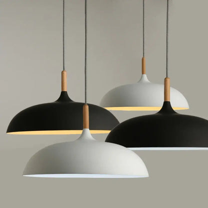 Modern Wood Pendant Light | Modern Dining Room Lighting