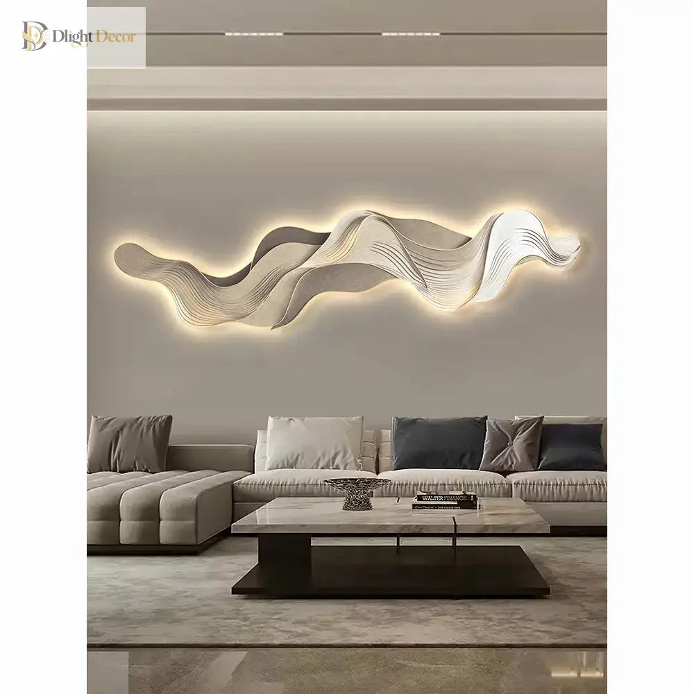 Mountain LED Wall Art Light | Modern Interior Lighting