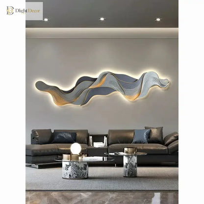 Mountain LED Wall Art Light | Modern Interior Lighting