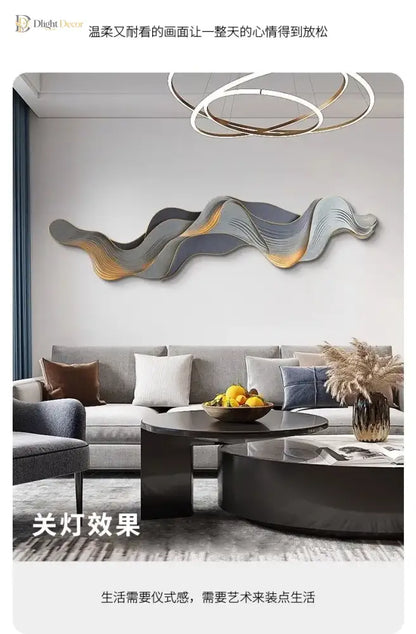 Mountain LED Wall Art Light | Modern Interior Lighting