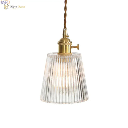 Nordic Copper Glass Pendant Light | Dining Room Lighting