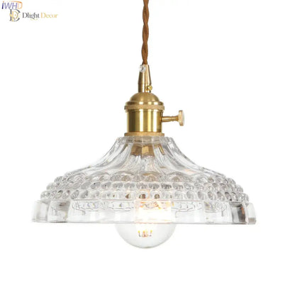 Nordic Copper Glass Pendant Light | Dining Room Lighting