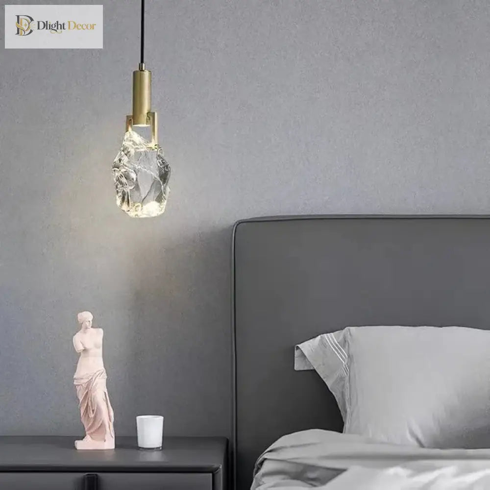 Nordic Crystal Pendant Light | Kitchen Island Lighting