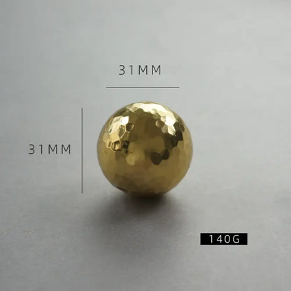 Nordic Handmade Brass Hammered Cabinet Handles – High-End Pulls for Drawers, Wardrobes, and Kitchen Furniture