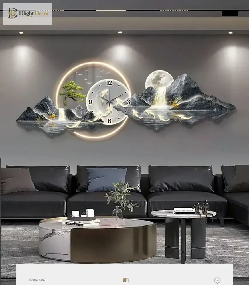 Nordic LED Wall Art Light | Modern Interior Lighting