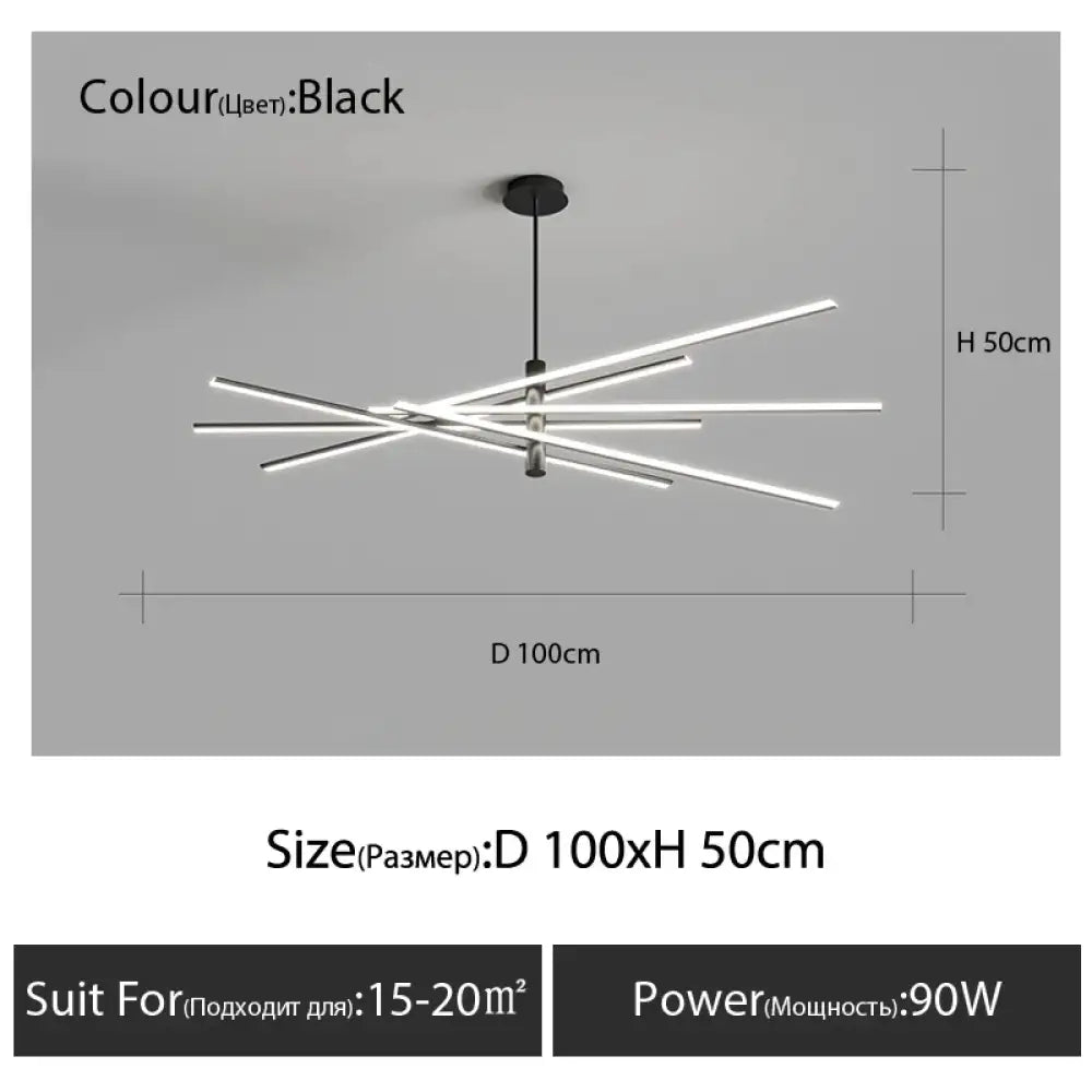 Nordic Minimalist Chandelier | Dining Room Home Lighting
