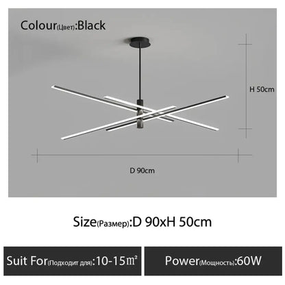 Nordic Minimalist Chandelier | Dining Room Home Lighting