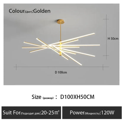 Nordic Minimalist Chandelier | Dining Room Home Lighting