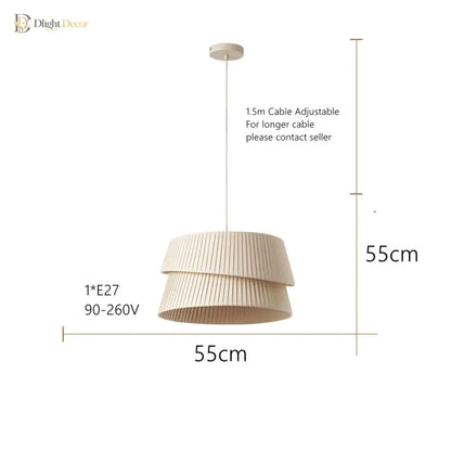 Nordic Minimalist Pendant Light | Modern Bedroom Lighting