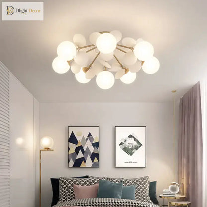Nordic Modern Ceiling Light | Bedroom &amp; Bedside Lighting
