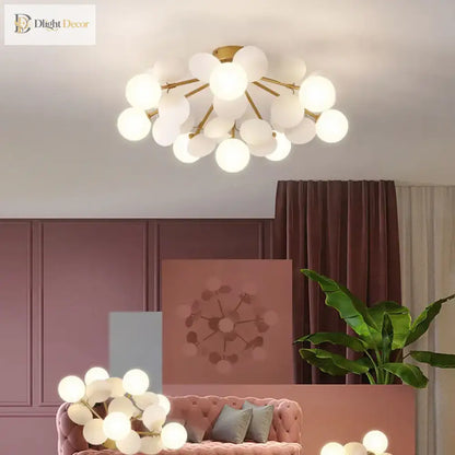 Nordic Modern Ceiling Light | Bedroom &amp; Bedside Lighting