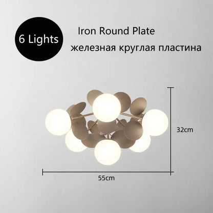Nordic Modern Ceiling Light | Bedroom &amp; Bedside Lighting