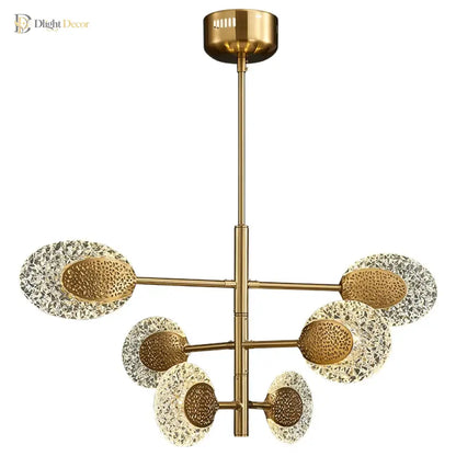 Nordic Modern Glass Chandelier | Dining Room Home Lighting