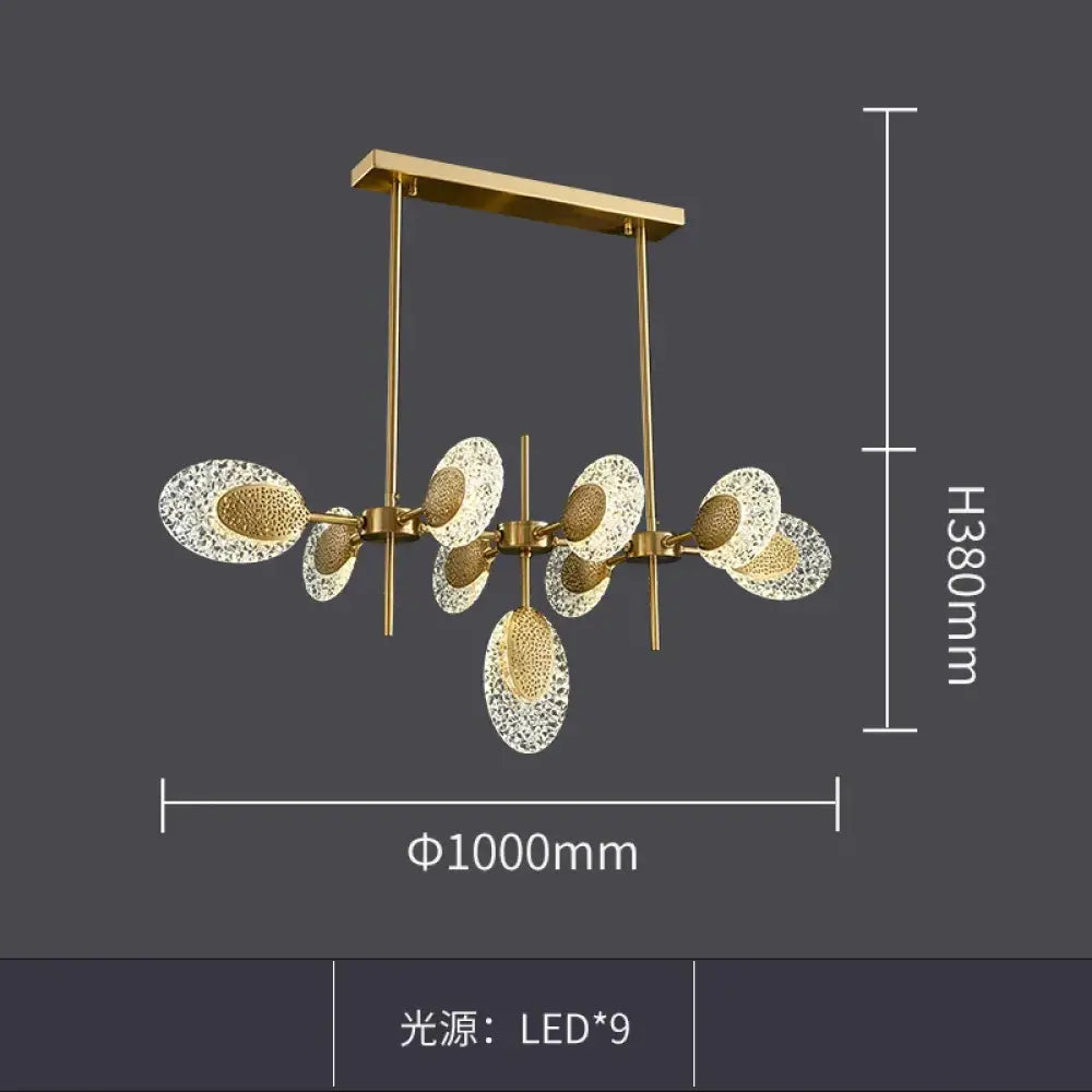 Nordic Modern Glass Chandelier | Dining Room Home Lighting