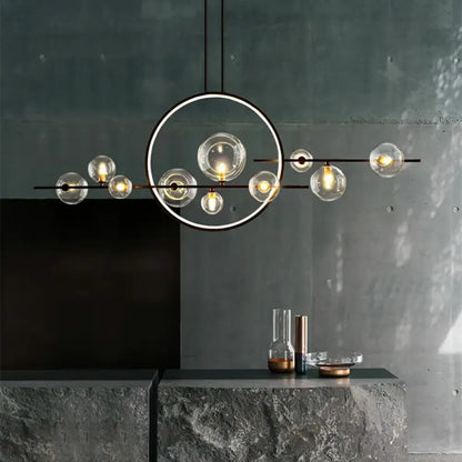 Nordic Modern Glass Pendant Light | Dining Room Lighting