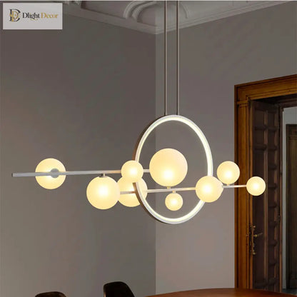 Nordic Modern Glass Pendant Light | Dining Room Lighting