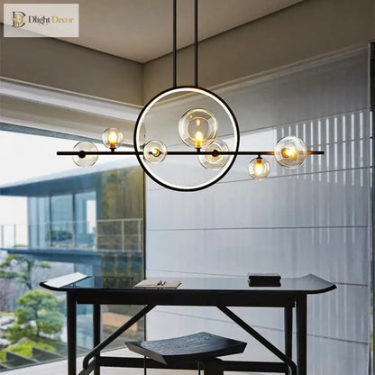 Nordic Modern Glass Pendant Light | Dining Room Lighting