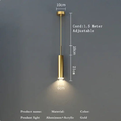 Olivia LED Adjustable Pendant Light | Dining Room Lighting