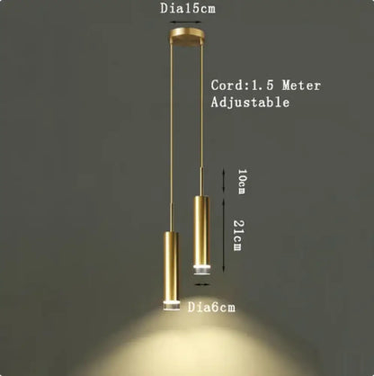 Olivia LED Adjustable Pendant Light | Dining Room Lighting