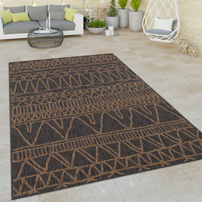 Indoor &amp; Outdoor Rug Modern Ethnic Pattern