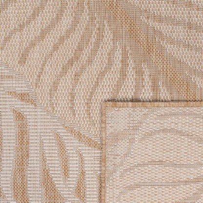 Indoor &amp; Outdoor Rug Captera with Leaves Design