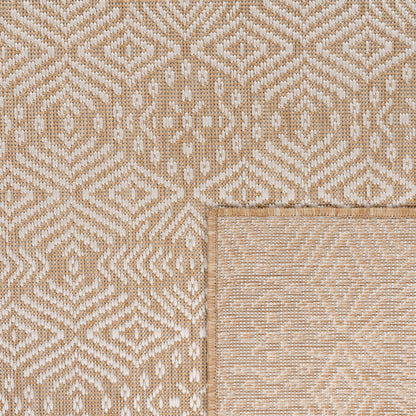 Indoor &amp; Outdoor Rug Captera with Aztec Pattern